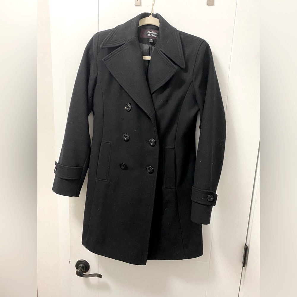 Mid length pea coat